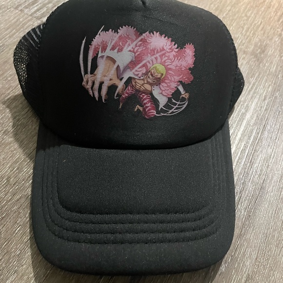 One Piece DoFlamingo Trucker Hat - Picture 1 of 4